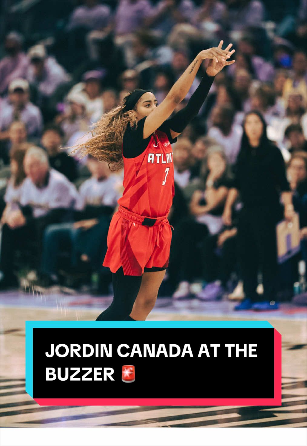 JORDIN CANADA BEATS THE 3Q BUZZER 🚨🚨🚨 #WNBASeason30 | #2026WNBAFinals #jordincanada #buzzerbeater #atlantadream