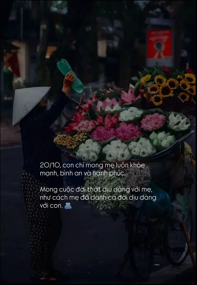 20/10, con chỉ mong mẹ luôn khỏe mạnh, bình an và hạnh phúc. Mong cuộc đời thật dịu dàng với mẹ, như cách mẹ đã dành cả đời dịu dàng với con. #ngayphunuvietnam #20thang10#LIVEIncentiveProgram #JustGoLIVE   #PaidPartnership 