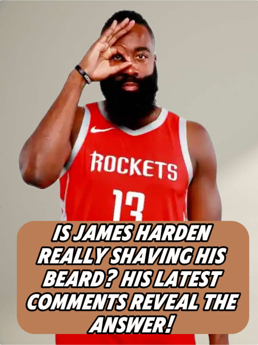 If James Harden Shaved His Beard,Would He Still Be The “Beard “We Know?