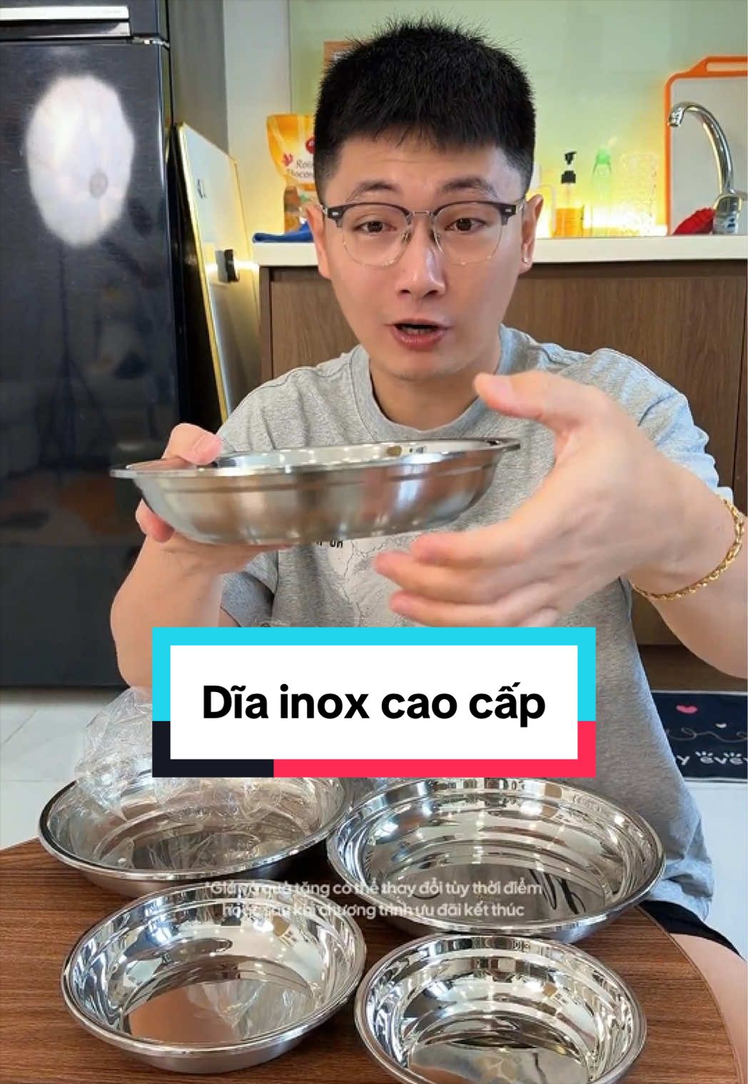 Combo 5 dĩa inox Delio đủ size #diainox #dungcunhabep #nhapesu 