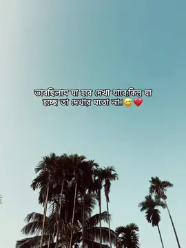 ভাবছিলাম যা হবে দেখা যাবে,কিন্তু যা হচ্ছে তা দেখার মতো না.!😌💔 #foryou #fyp #foryoupage #vairalvideo @TikTok Bangladesh 