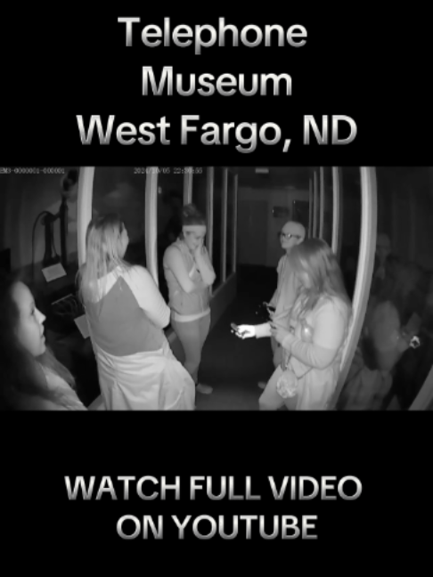 Bonanzaville Telephone Museum | Haunted Paranormal Activity EVP & Disembodied Voice of Ghost Spirit Telling Us to GET OUT! WATCH FULL VIDEO ON YOUTUBE! Please Like, Share & Subscribe! #fyp #scary #ghost #paranormal #creepy #haunted #spooky #spirit #foryoupage