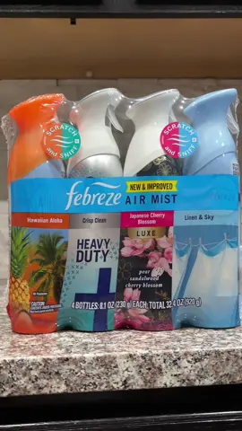 Febreze Air Mist Variety Pack#febreze#roomfreshener#febrezeairmist#airmist#tiktokshop@Febreze 