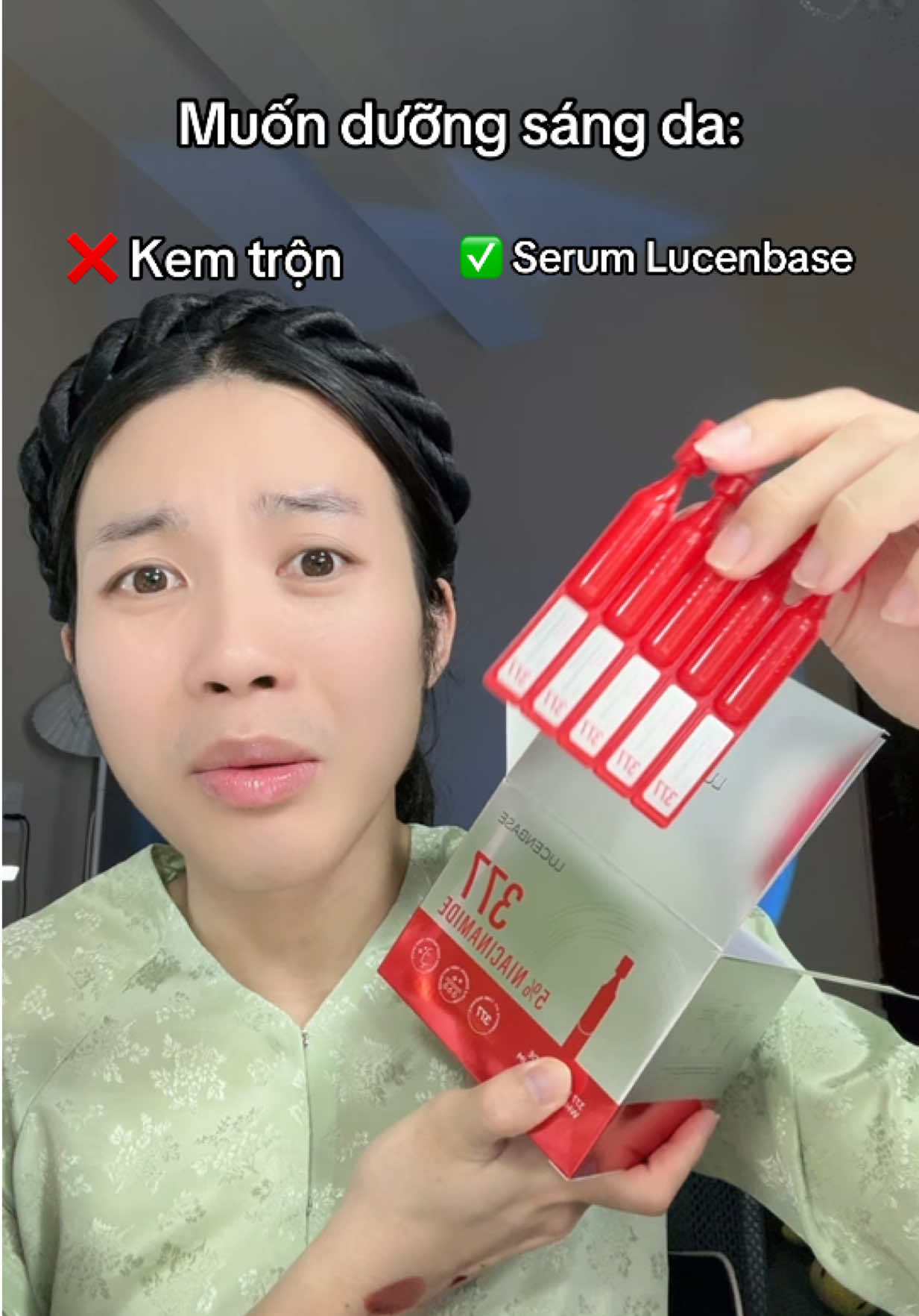 #lucenbase #serum #duongtrangda 