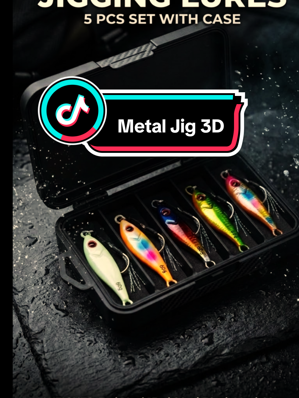 METAL JIG 3D #jigging #jiggingfishing #metaljig #metaljigviral #metaljig3d 