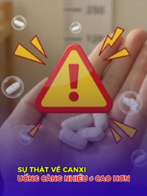 Không phải lúc nào uống canxi càng nhiều là chiều cao càng tăng đâu nhé #ecopexnatural #calciumd3 #tangchieucao #chieucao #canxi