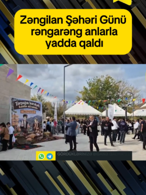 Zəngilan Şəhəri Günü rəngarəng anlarla yadda qaldı