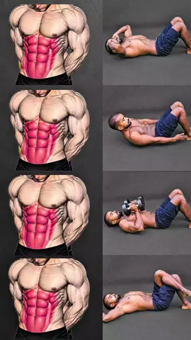 No equipment, 4 moves, 6-pack abs✅️🔥 🔘Stander crunch  🔘Hill tap side by side 🔘Weighted crunch  🔘Cross knee Crunches  ♾️ 3 set 25 reps   #baapukafitness 