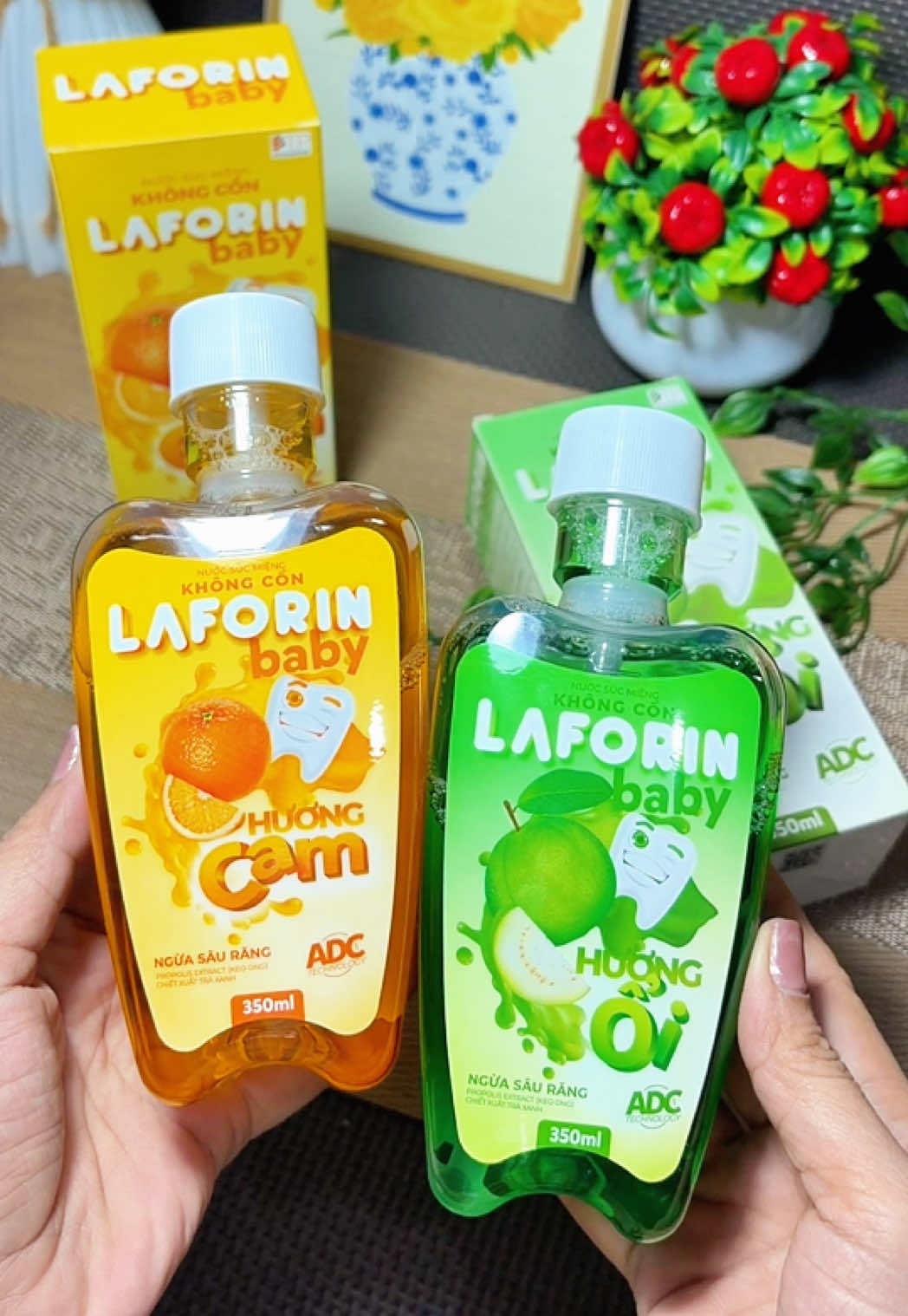 Nước Xúc Miệng Trẻ Em LAFORIN baby ngừa sâu răng#laforinbaby #nuocxucmiengchobe #mebotienich 