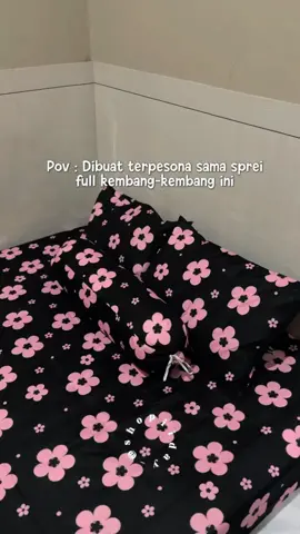 ternyata cantik juga ih spreinya  #sprei 