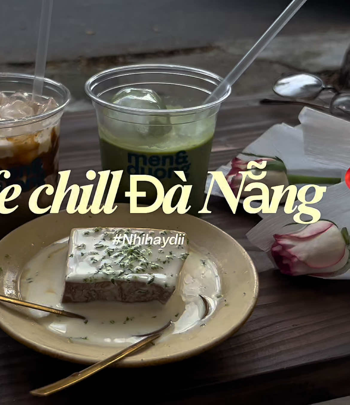 1 quán cà phê vỉa hè có bánh flan chanh siu ngonn 😋 #xuhuong #caphedanang #danangangi #danang 