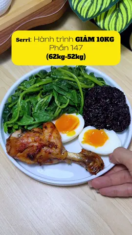 Lại tiếp tục là 1 bữa ăn vô cùng đơn giản nhưng GC hiệu quả nè  Serri: Hành trình giảm 10kg | Phần 147 (62kg - 52kg)  #eatclean #monngonmoingay #healthy #giamcan #haucunggiamcan 