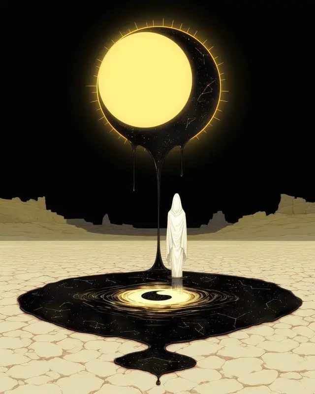 The light, the dark, the duality that exists within each one of us. It is up to us to balance both within us to become the highest version of ourselves. This is the battle within each of us!