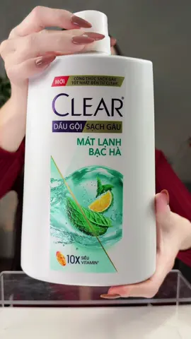 Dầu gội Clear Mát Lạnh #daugoi #daugoinam #daugoiclear 