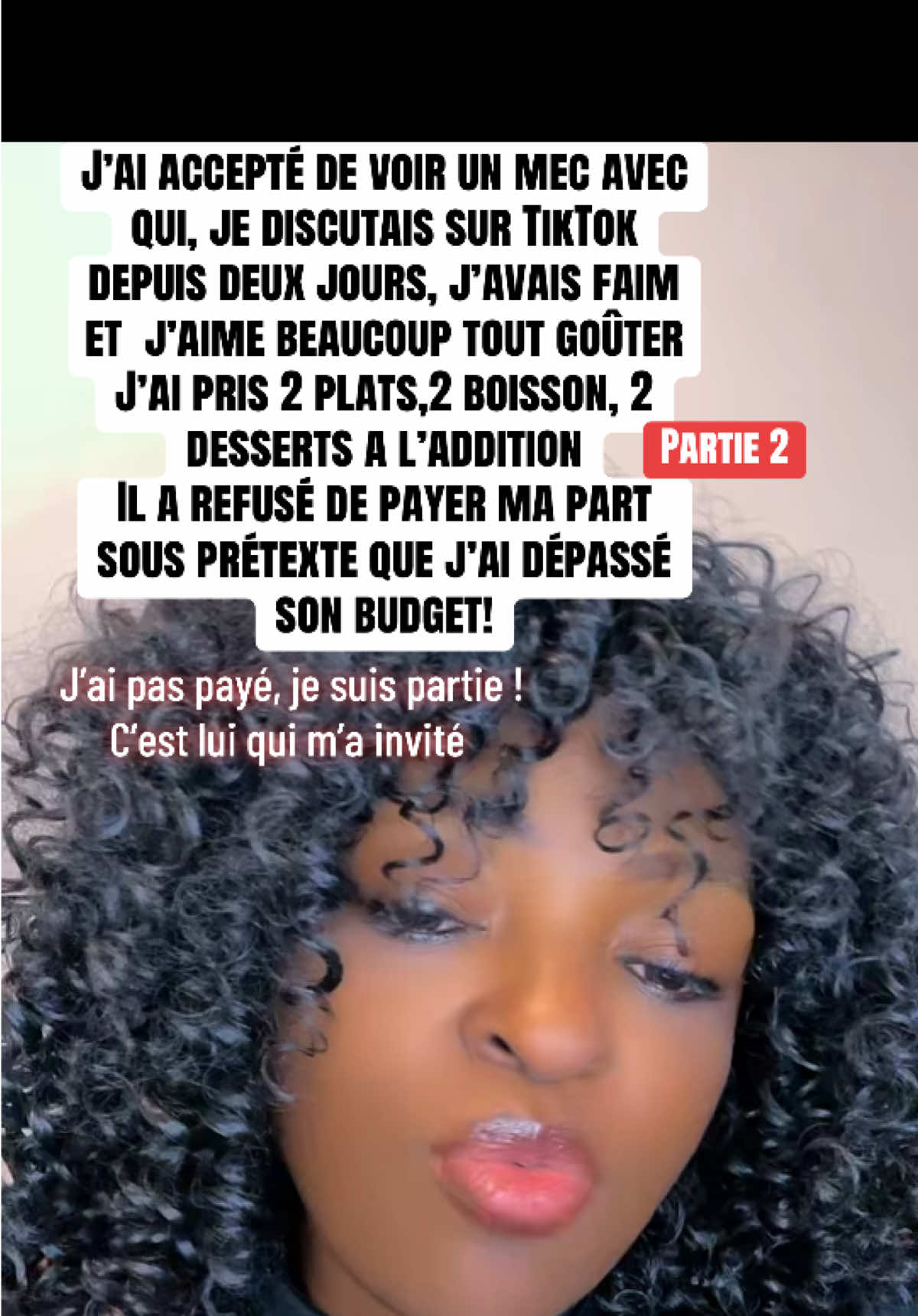 Je suis partie .. c’est lui qui m’a invité ! Comme vous le dite c’est un manque d’éducation pour vous mais une qui n’a pas eu la même édiction que vous et qui n’a pas de manière ne vas pas le voir comme ça. Donc faites attention à qui vous fréquenter c’est tout! #justepourrire#jemangepasautant#jacceptepaslesinvitations🤣