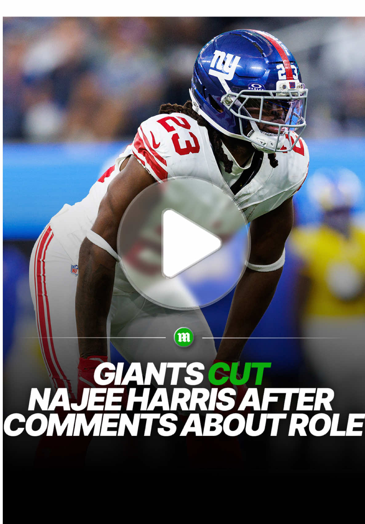 The New York Giants have cut running back Najee Harris after his comments about last week's loss to the New Orleans Saints. The veteran running back was the backup behind Cam Skattebo and signed late in camp to an already crowded running back room. 