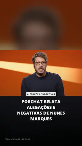 Fábio Porchat comenta alegações sobre Nunes Marques e pagamentos mencionados no episódio. O trecho mantém as negativas do ministro relatadas pelo apresentador. Fonte: REVELANDO — episódio 7, com Fábio Porchat, publicado em 20/10/2026. Comentário e alegações atribuídos ao programa, conforme a situação relatada na data do episódio. #Revelando #FabioPorchat #Jornalismo