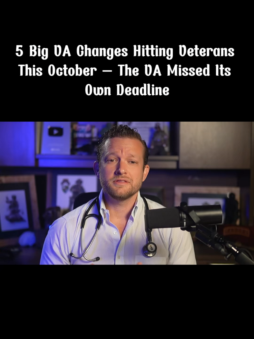 5 Big VA Changes Hitting Veterans This October — The VA Missed Its Own Deadline #vaclaims #veteransupport #veteranlife #vabenefits #veterans 