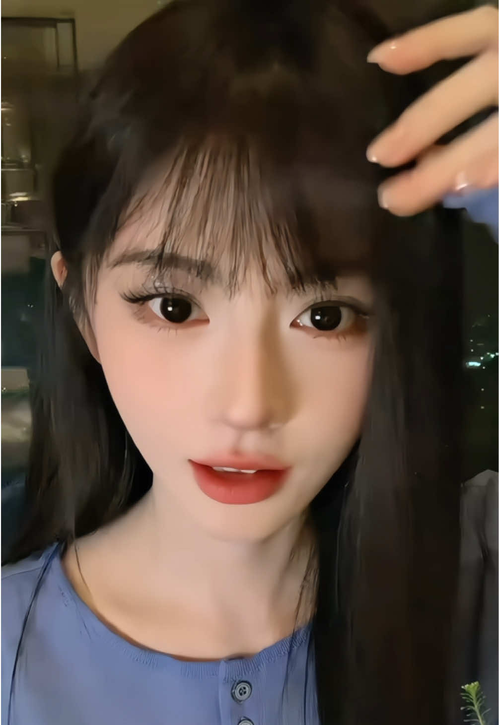 น่ารักมาก~💙😽 // Ju Jingyi’s livestream on Weibo.[26.10.20]  #jujingyi #จวีจิ้งอี #cúctịnhy #鞠婧祎 #万花世界