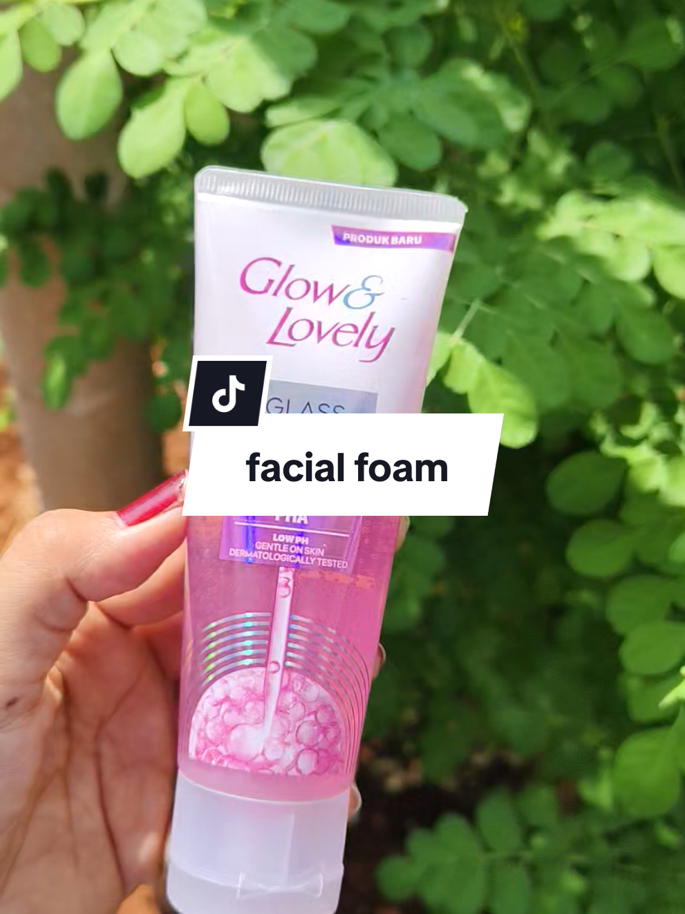 #glowlovely #glasskin #facialfoam 