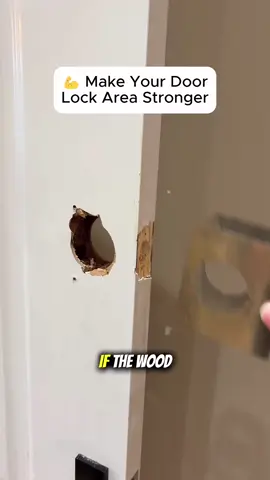 Cracked wood around your door lock? This heavy-duty stainless steel door reinforcement kit strengthens weak spots, covers damaged wood and worn screw holes, and helps reinforce your door without replacing the entire frame! 🔒🛠️#TikTokShopFallDealsForYou #tiktokshopstockup #TikTokShop #HomeImprovement 