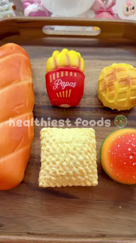 debating between the fries or waffle as my favorite ever 🧐 #crunchysquishy #squishyhaul #squishyfactory #squishy #jumbosquishy 
