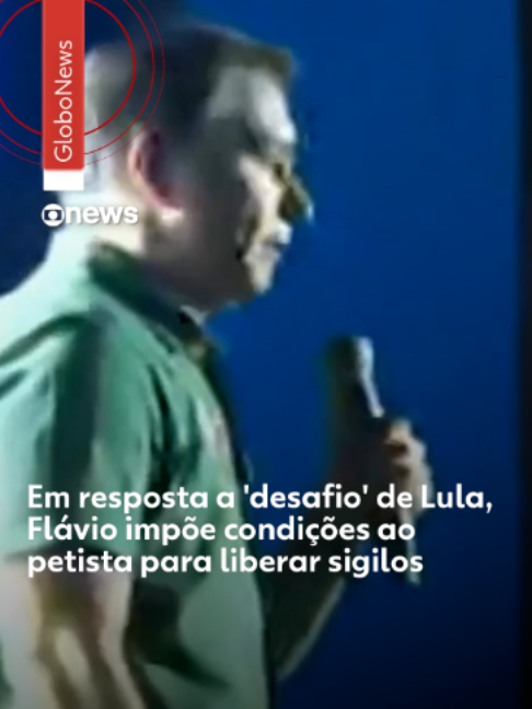 #Eleição2026 - O candidato à Presidência da República pelo PL, senador Flávio Bolsonaro, protocolou nesta terça-feira (21) uma petição no Tribunal Superior Eleitoral (TSE) respondendo ao desafio lançado pelo presidente e candidato à reeleição Luiz Inácio Lula da Silva (PT). Na petição, Flávio diz aceitar abrir seus sigilos bancário, fiscal e telefônico dos últimos 20 anos, além de dados de seus familiares citados e de empresas de sua propriedade. No entanto, como condição para fazer isso, impõe que o petista faça o mesmo, ampliando os objetos das quebras de sigilos. Na véspera, Lula havia protocolado um documento no TSE declarando 