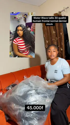 Nouveau stock water Wave taille 30 45.000f qualité 100% humain frontal normal prix Kdo ❤️#venteenligne #CapCut #debloqu @Tima national 👣🪭 @Dicha Dembélé shop @29 novembre 🎂🙏🏼📸 @Safi dembele hair 2eme compte @Sali cosmétique 🛍️🧼 