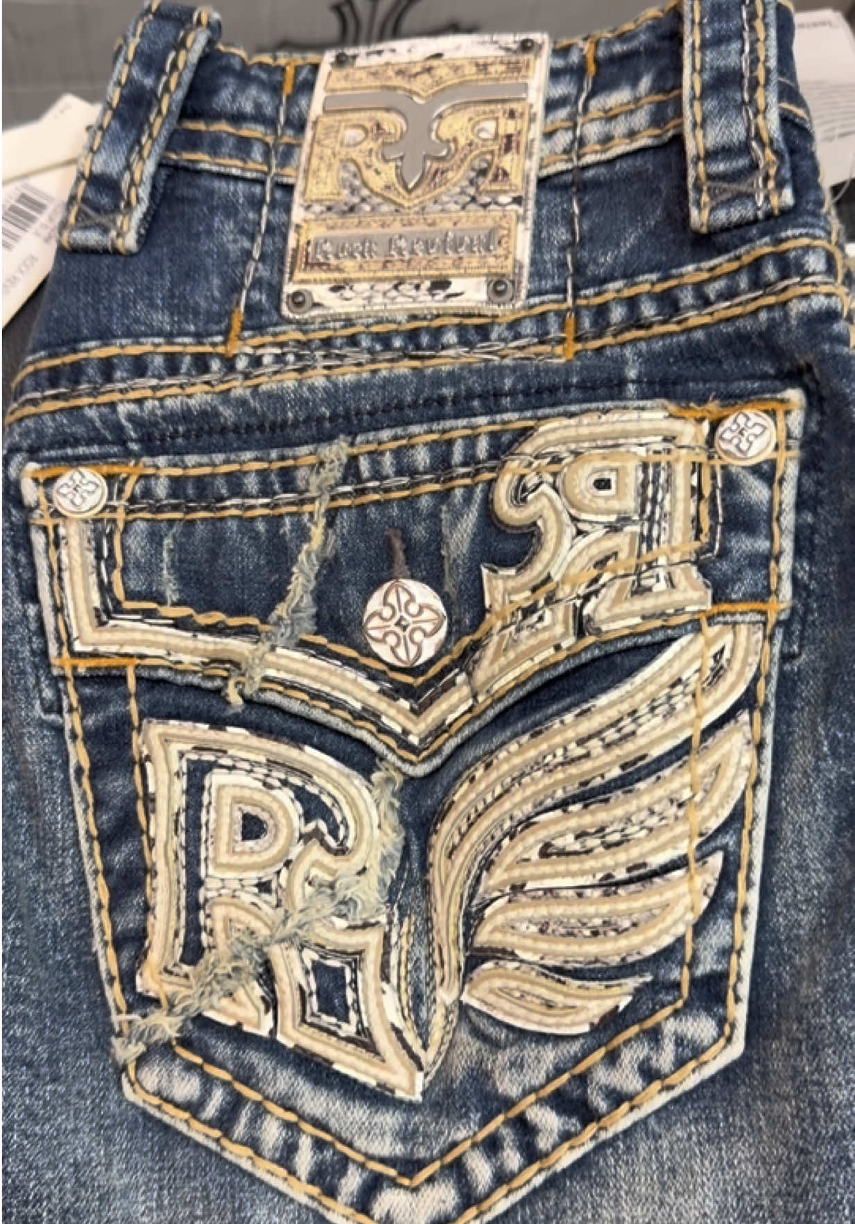 Pantalón rock Revival 🤠 #jeans #rockrevival #vaqueros #parati 