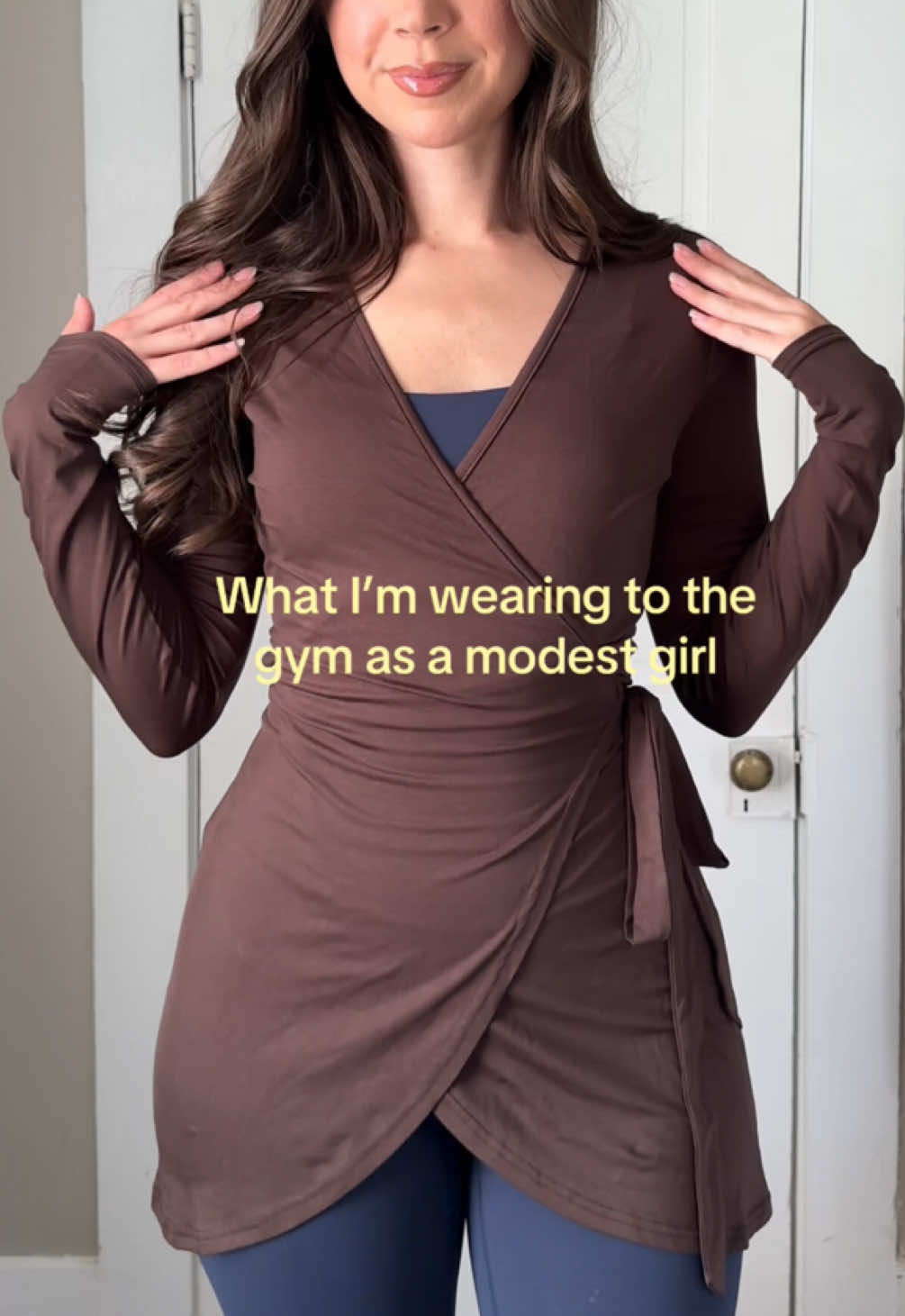 This is too good 🤭 #modesty #gymmodesty 