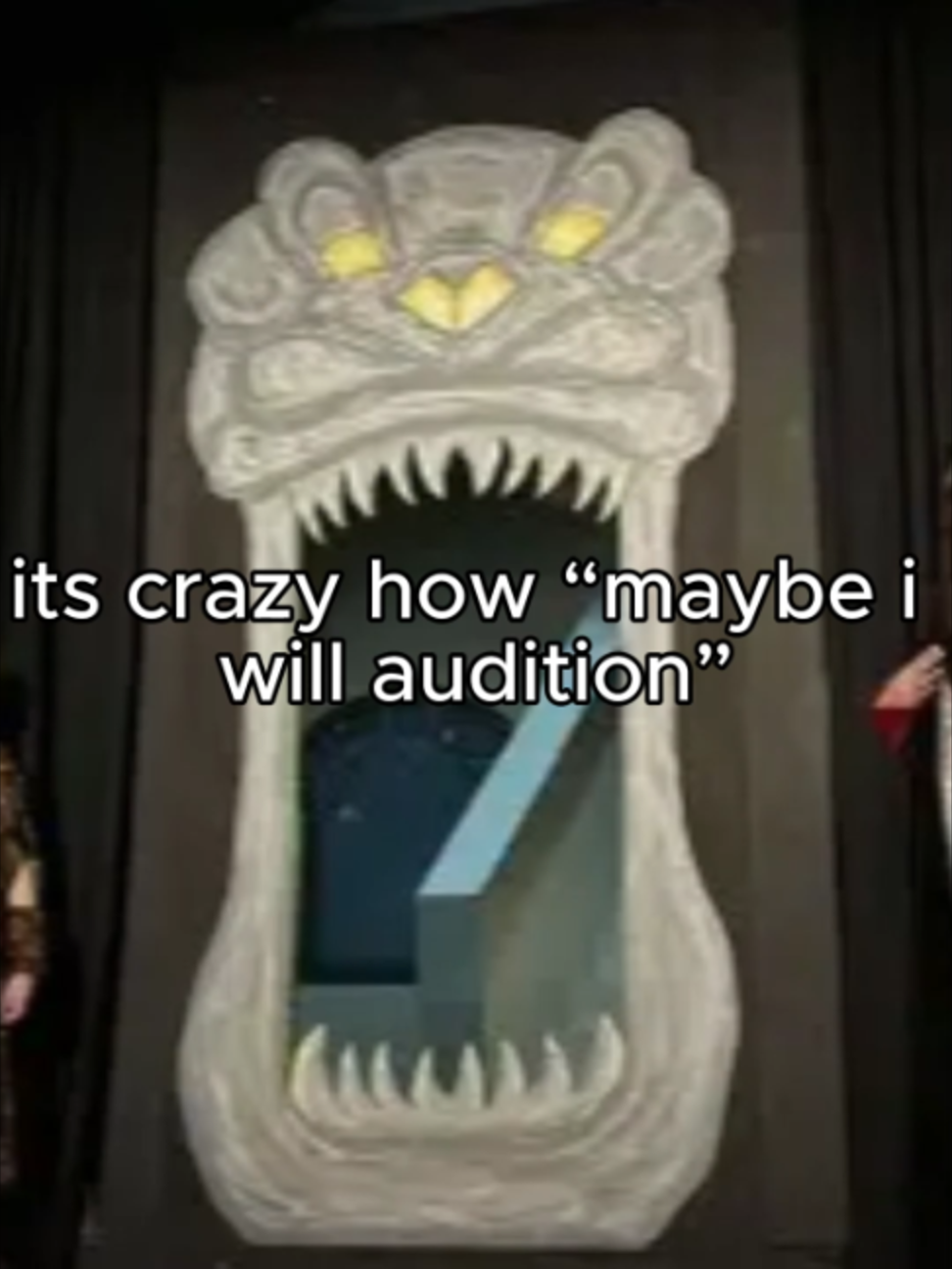 crazyyyyy #theatre #theatrekid #theatrekids #theatrelovers #theatretiktok #fyppppppppppppppppppppppp #xyzabc #viral #plsdontflop #fyp #crazy