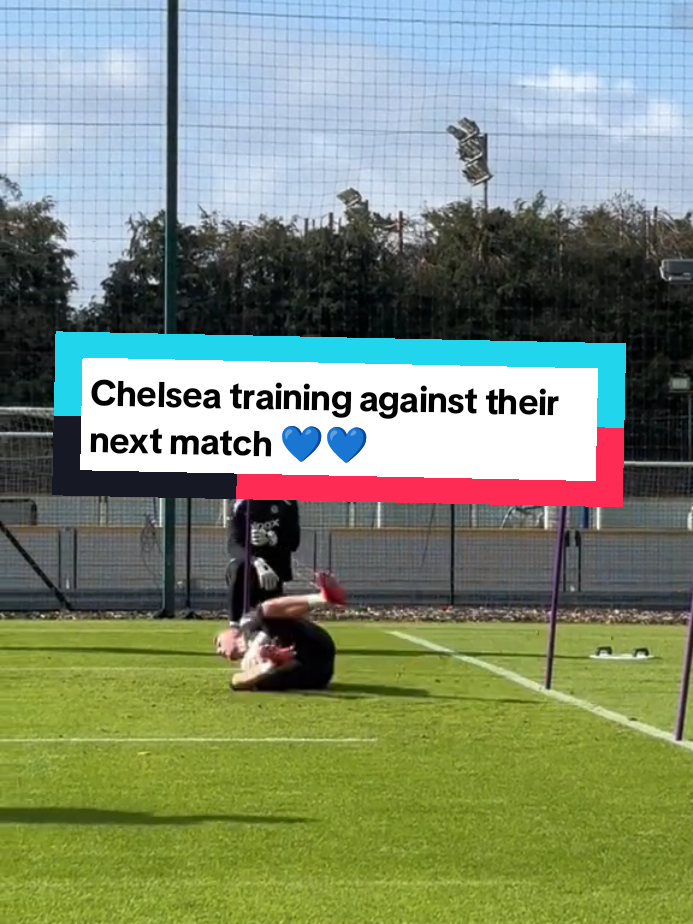 Chelsea training against their next match 💙💙#chelseafc #CFC #PremierLeague #footballtiktok #chelseafans 