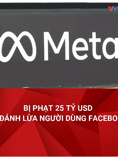 Bị phạt 25 tỷ USD vì đánh lừa người dùng Facebook #Facebook #meta #facebooker #mạngxãhội