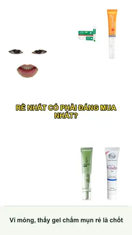 4 gel chấm mụn từ bình dân đến giá cao! Em nào đáng mua phụ thuộc vào ví tiền hay tình trạng da?   #DCYgelchấmmụn #TopGelChamMun #SoSanhSkincare #ReviewGelChamMun #DaMun