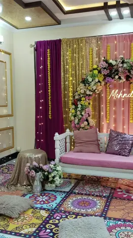 mehndi decor in peshawar #fyp #million #foryou 