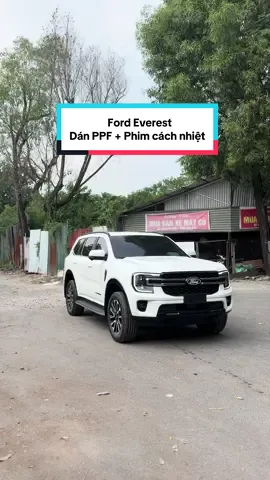 Ford Everest dán ppf + dán phim cách nhiệt #dánphimcáchnhiệtôtô #dánppf #everest 