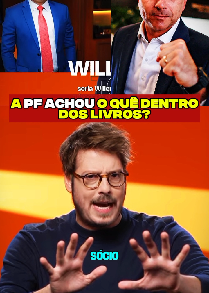 @Fabio Porchat  O Willer tinha um pensamento de Gangester 😱esconder dinheiro nos livros impecável ##fabioporchatcy #flaviobolsonaro #verdades #corruptos 