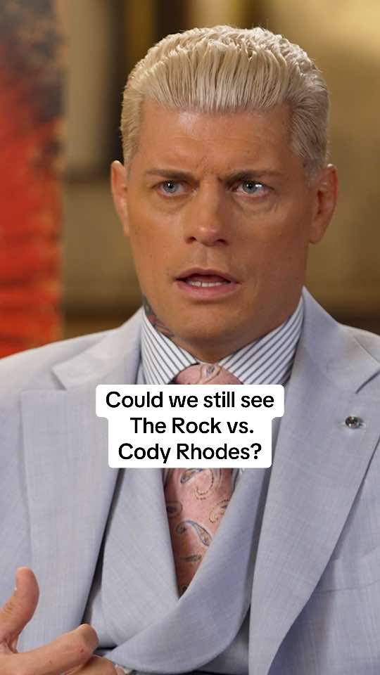 Will Cody Rhodes go one-on-one with The Great One, The Rock?  #CodyRhodes #TheRock #WWE
