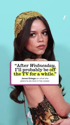 Jenna Ortega is plotting her next move after Netflix's 