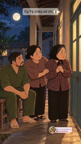 Đêm rằm trăng sáng vằng vặc, tiếng khóc của em Tý vang lên làm cả trạm xá xã vỡ òa. Ngày em chào đời, có bà ngoại tất tả ngược xuôi, anh Khánh, chị Mít mang cả 