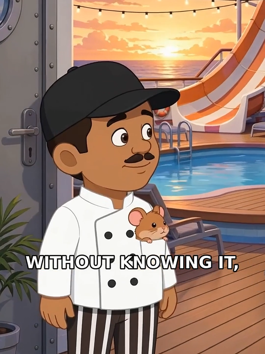 Zombie Apocalypse on a Cruise Ship… He Hid in the FREEZER 😱🧟 #zombieapocalypse #cruiseship #survival #animation #fyp 