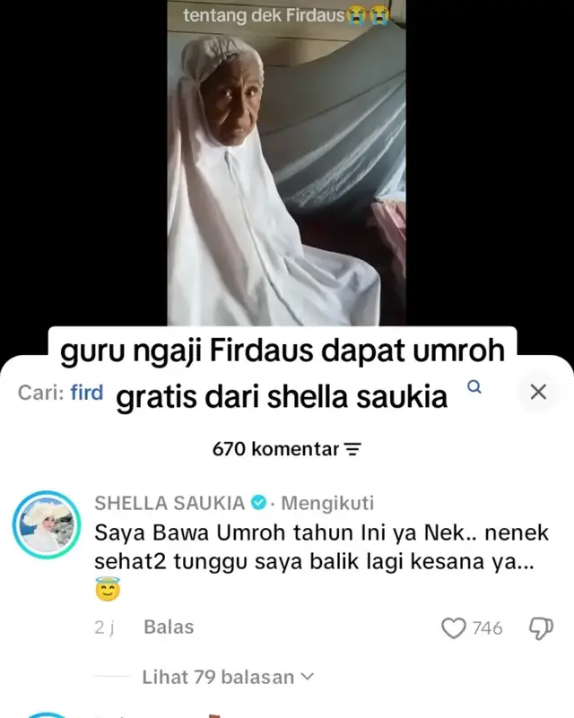 guru ngaji Firdaus tau cerita kisah Firdaus sebelum viral .