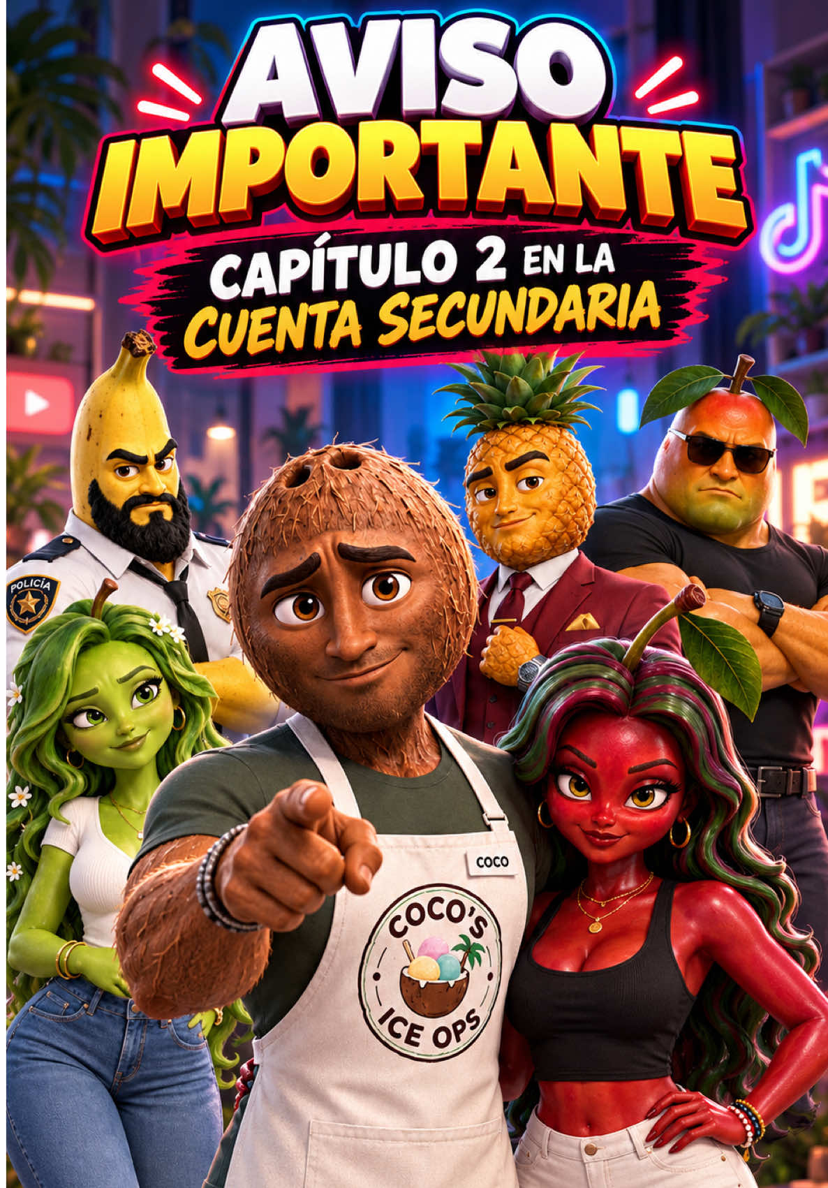 🚨 ¡TIKTOK ELIMINÓ NUESTRO VIDEO! 😭 COCARDO TIENE UN MENSAJE URGENTE 💔 🚨💔 ¡FAMILIA, NECESITAMOS SU AYUDA! 🥥😭 TikTok eliminó nuestro último video de Las Nieves de Cocardo y estamos esperando respuesta a nuestra apelación. Pero la historia NO TERMINA AQUÍ. 🔥 🎬 EL REGRESO DE COCARDO – CAPÍTULO 2 se publicará en nuestra CUENTA SECUNDARIA para proteger esta comunidad que tanto nos ha costado construir. ❤️ Cocardo, Cherry, Lima y toda la familia frutal cuentan con ustedes. 🔗 ¡ENTREN AL LINK DE MI PERFIL Y SIGAN LA CUENTA DE RESERVA! 👇 ¿Desde qué país nos estás apoyando? 🇲🇽🇺🇸🇩🇴🇨🇴 #Cocardo #Frutinovelas #ElRegresoDeCocardo #LasNievesDeCocardo #HistoriasDeFrutas   Cocardo, El regreso de Cocardo capítulo 2, Frutinovelas, Las Nieves de Cocardo, Cocardo y Cherry, Cocardo nueva temporada, Cocardo cuenta secundaria, dónde ver Cocardo, historias de frutas, novelas de frutas, series animadas en español, Cocardo TikTok, capítulo 2 de Cocardo, video eliminado de Cocardo