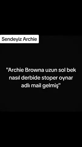 ismail kartal bence derbide brown skriniar ikilisiyle baslamalı#fenerbahçe #kesfetteyiz #osterwolde #archiebrown 