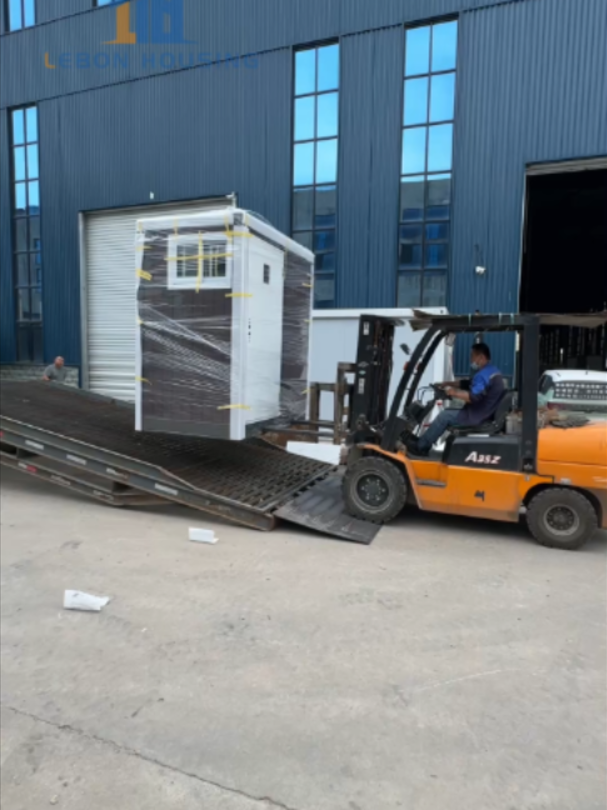 Loading in progress! 🚢 Every unit is carefully loaded and secured before shipment to ensure safe delivery. Direct from our factory to customers worldwide. Looking for reliable portable toilet solutions? Contact us for models, factory prices, and shipping details. #PortableToilet #FactoryDirect  #GlobalShipping #MobileToilet #containerhouse