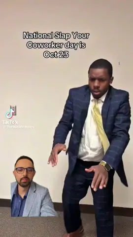 Please don't slap your coworker👀 #legalleaders 