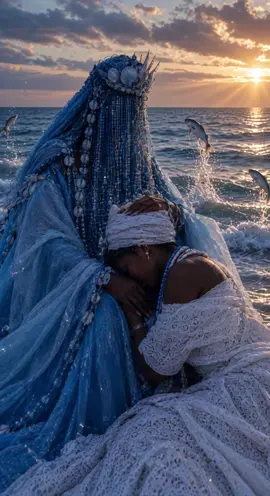 Odoyá, minha Mãe Iemanjá! 🌊🕊️ Mãe das águas, senhora do mar, acolha-me em seu manto sagrado e lave de mim toda dor, toda angústia e toda energia que não me pertence. Que suas ondas levem embora o sofrimento e tragam a cura para o meu corpo, a paz para a minha mente e serenidade para o meu coração. Que suas águas sagradas renovem minhas forças, restaurem minha fé e iluminem meus caminhos. Que onde houver dor, floresça o alívio; onde houver tristeza, renasça a esperança; e onde houver fraqueza, eu encontre força para continuar. Mãe Iemanjá, cubra-me com sua proteção, guarde minha vida e derrame suas bênçãos sobre mim e sobre todos aqueles que precisam de cura. Que o seu amor me envolva como o mar abraça a areia e que eu nunca me esqueça de que, depois de cada tempestade, a esperança pode renascer. Odoyá, minha Mãe Iemanjá! Que suas águas me curem, me fortaleçam e me protejam. 🌊🤍✨ #Iemanjá #Odoyá #Fé #CuraEspiritual #Umbanda