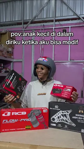 masih bisa modif😇#racingboy #racepro #flowpro #swingarm 