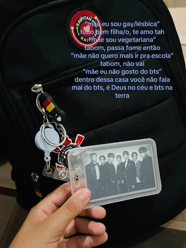 dentro dessa casa vc não fala mal do bts! // #bts #fyp #army #trending 