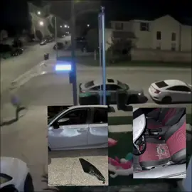 Posting for a follower  Hi i was wondering if you can post this just to be on the lookout for other people. Someone tried breaking into my dad’s car and broke off the window. Our cameras caught a guy running off after the car lights went off. We live around 65th and R. #fypシ゚viral #f #fyp #honda #break 